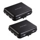 2 Pack Portable Makeup Storage Box Adjustable Divider Jewelry Organizer Case 2 Pack Portable Makeup Storage Box Adjustable Divider Jewelry Organizer Case