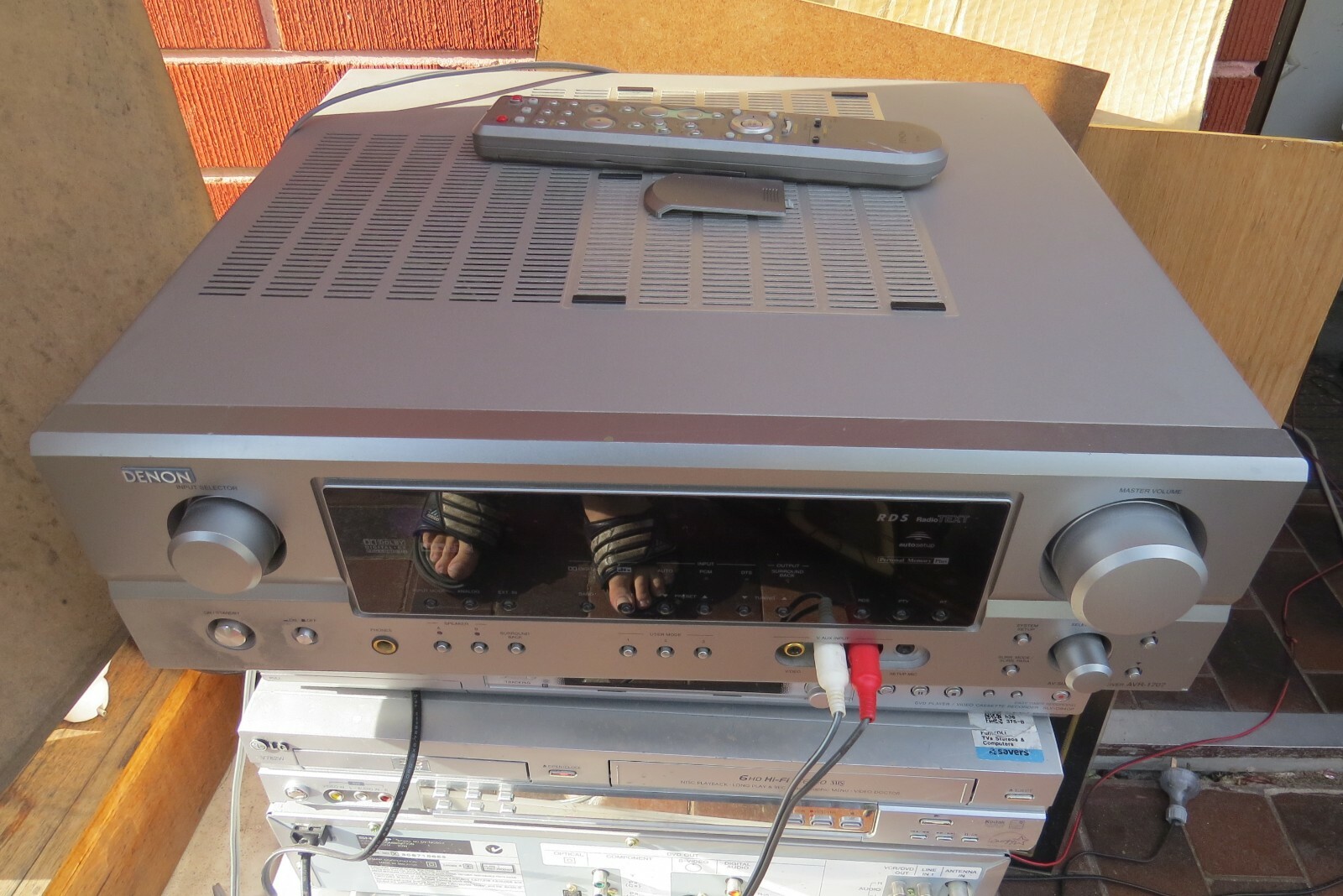 Denon AVR-1707 Audio Video Surround Receiver amp home theater 7.1 Denon AVR-1707 Audio Video Surround Receiver amp home theater 7.1