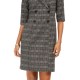 Connected Apparel Women’s Blazer Dress Black Size 10 Shift Plaid #144 Connected Apparel Women’s Blazer Dress Black Size 10 Shift Plaid #144