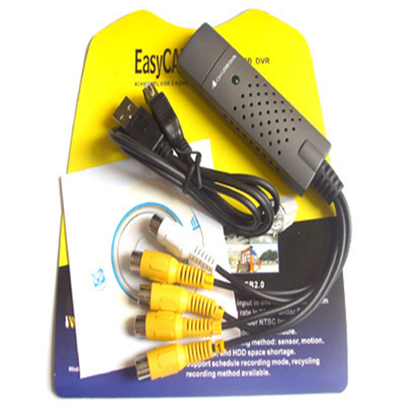 New USB 2.0 Easycap Audio Video VHS to DVD Converter Capture Card Adapter New USB 2.0 Easycap Audio Video VHS to DVD Converter Capture Card Adapter