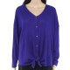 Style & Co. Womens Top Purple Size 1X Plus Waffle Knit Thermal Twist #023 Style & Co. Womens Top Purple Size 1X Plus Waffle Knit Thermal Twist #023