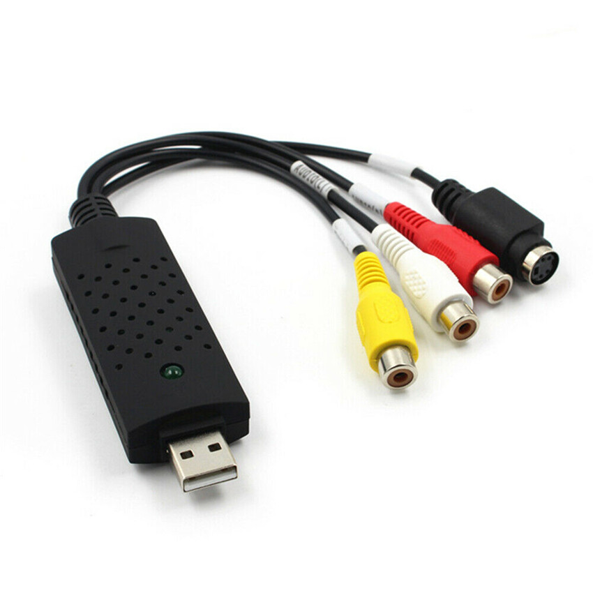 Quality USB 2.0 Video Audio VHS to DVD Converter Capture Card Adapter Quality USB 2.0 Video Audio VHS to DVD Converter Capture Card Adapter