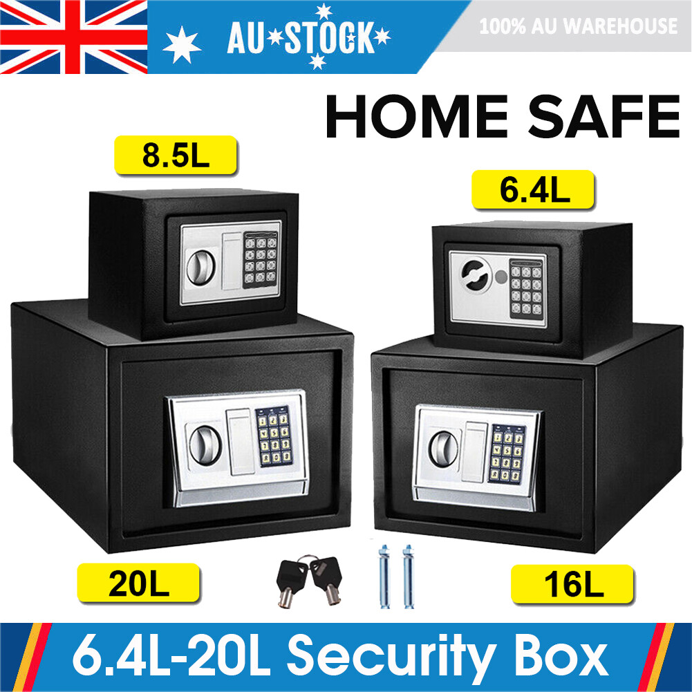 Electronic Digital Security Box Safe Lock Cash Deposit Password Home Office NEW Electronic Digital Security Box Safe Lock Cash Deposit Password Home Office NEW
