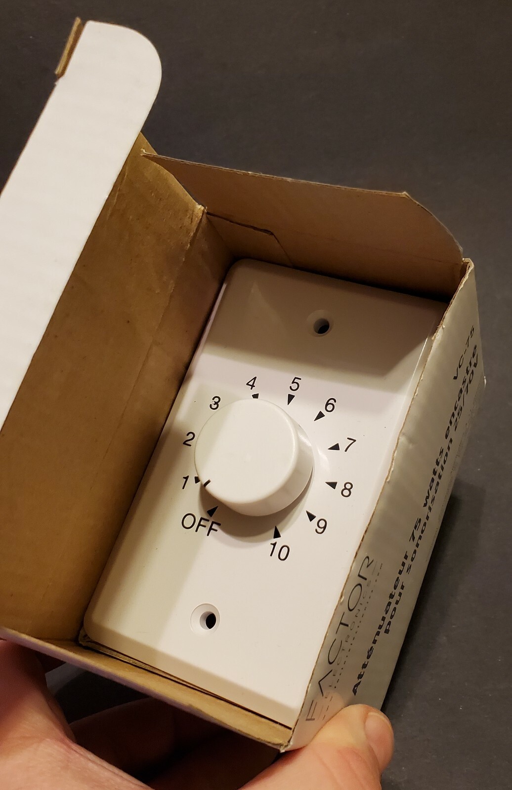 Factor Electronics Commercial 75 Watt 25/70v Volume Control VC-75 New