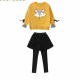 Girls Sets Autumn Fashion Kid Clothing Fox Cartoon Pattern Sweatshirt Top+pants Girls Sets Autumn Fashion Kid Clothing Fox Cartoon Pattern Sweatshirt Top+pants