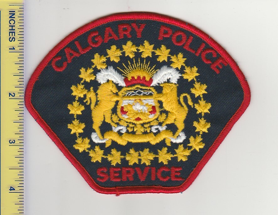 Canadian Police Patch Calgary Alberta Police Service #2