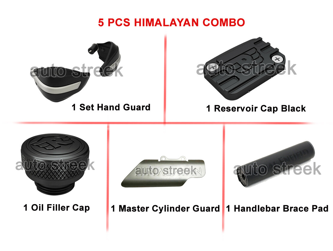 Royal Enfield Himalayan Accessories Combo Pack 5 Items In 1 Pack Royal Enfield Himalayan Accessories Combo Pack 5 Items In 1 Pack