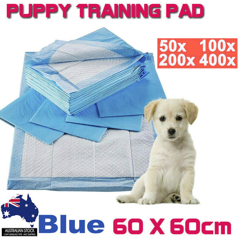 Pet Toilet Training Pads 200/400X Puppy Dog Cat Indoor 60x60cm Super Absorben AU Pet Toilet Training Pads 200/400X Puppy Dog Cat Indoor 60x60cm Super Absorben AU