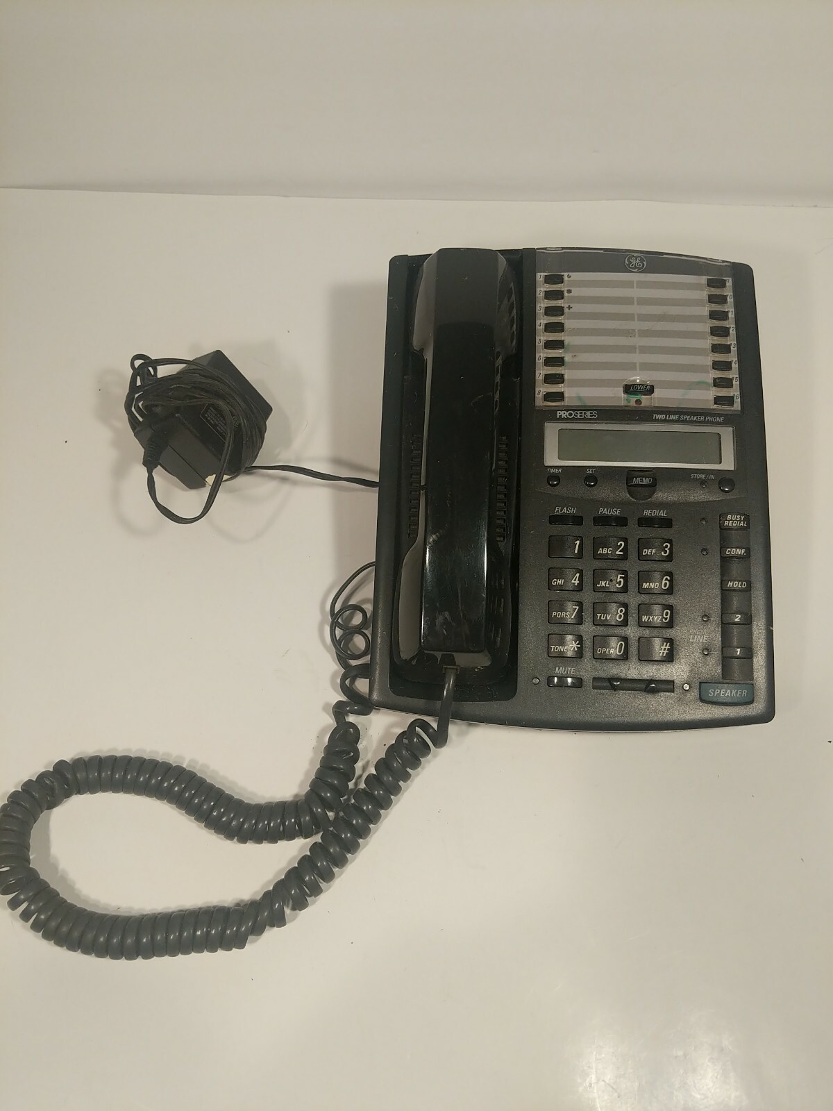 GE (Thomson Consumer Electronics) ProSeries Two-Line Corded Speaker Phone
