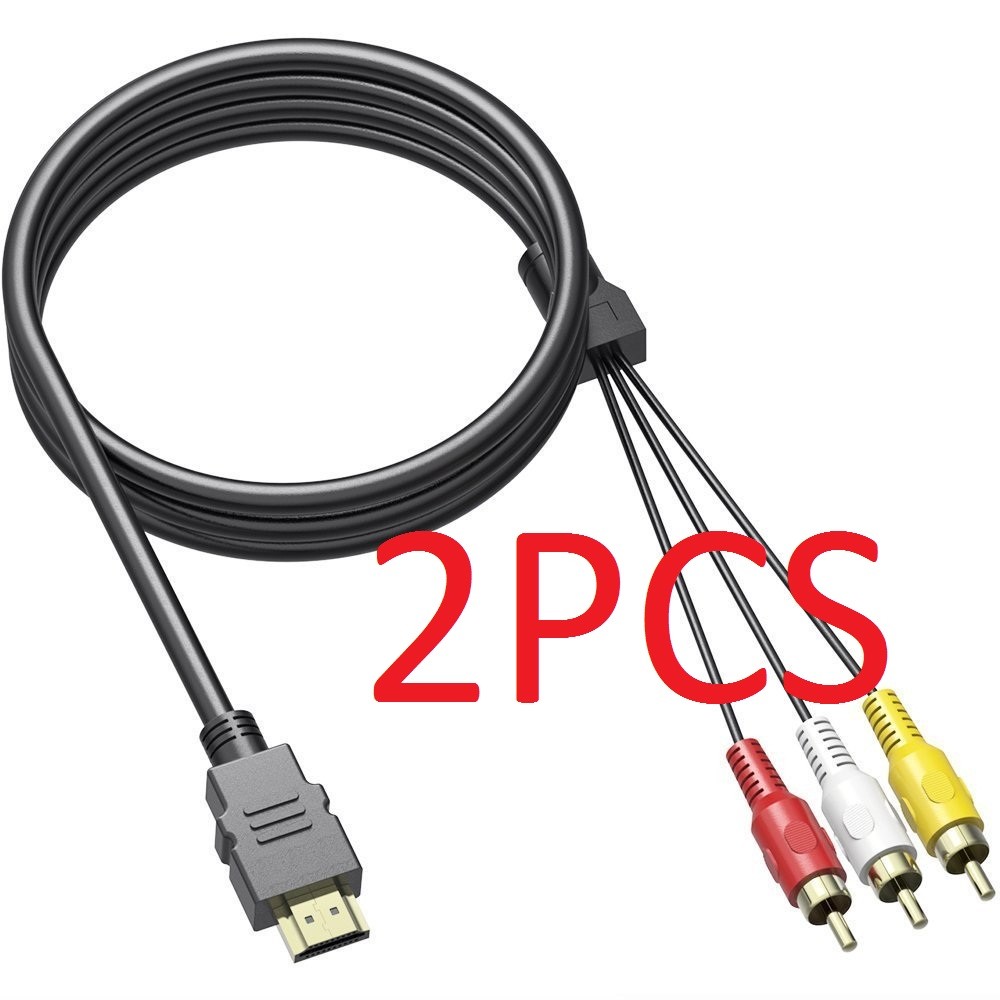 HDMI Male to 3 RCA Video Audio AV Cable Adapter For 1080P HDTV DVD HDMI Male to 3 RCA Video Audio AV Cable Adapter For 1080P HDTV DVD