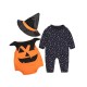 Fashion Newborn Baby Pumpkin Halloween 3Pcs Outfit Set Pumpkin Romper Long S5W6 Fashion Newborn Baby Pumpkin Halloween 3Pcs Outfit Set Pumpkin Romper Long S5W6