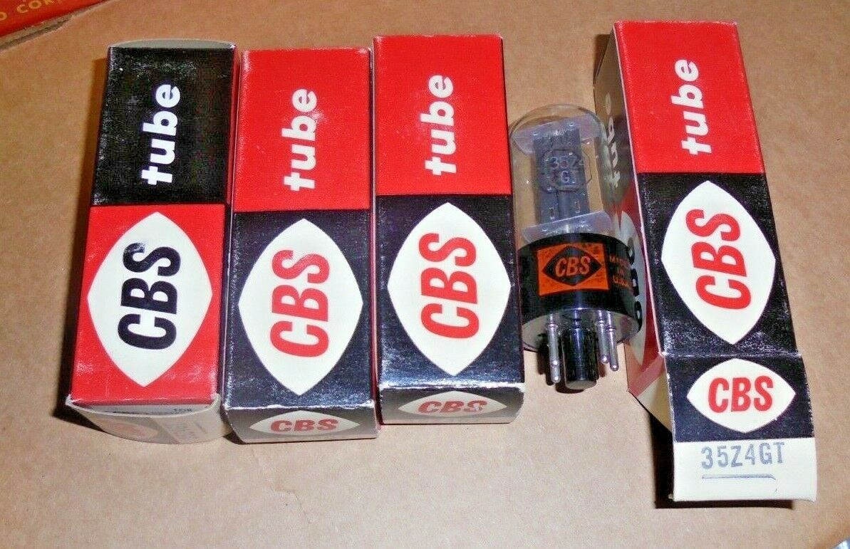 4 X 35Z4GT ELECTRONICS VACUUM TUBE Hickok TESTED NOS 4 X 35Z4GT ELECTRONICS VACUUM TUBE Hickok TESTED NOS