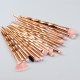 20PCS Kabuki Makeup Brushes Set Powder Blush Eyeshadow Eyebrow Lip Brush Gold 20PCS Kabuki Makeup Brushes Set Powder Blush Eyeshadow Eyebrow Lip Brush Gold