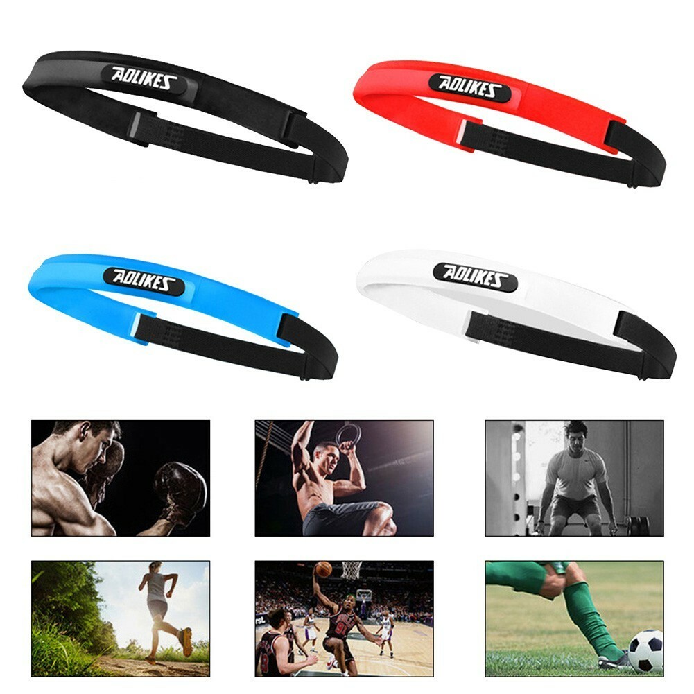 Sports Fitness Headband Yoga Anti-Slip Band Elasticated Fitness Pilates