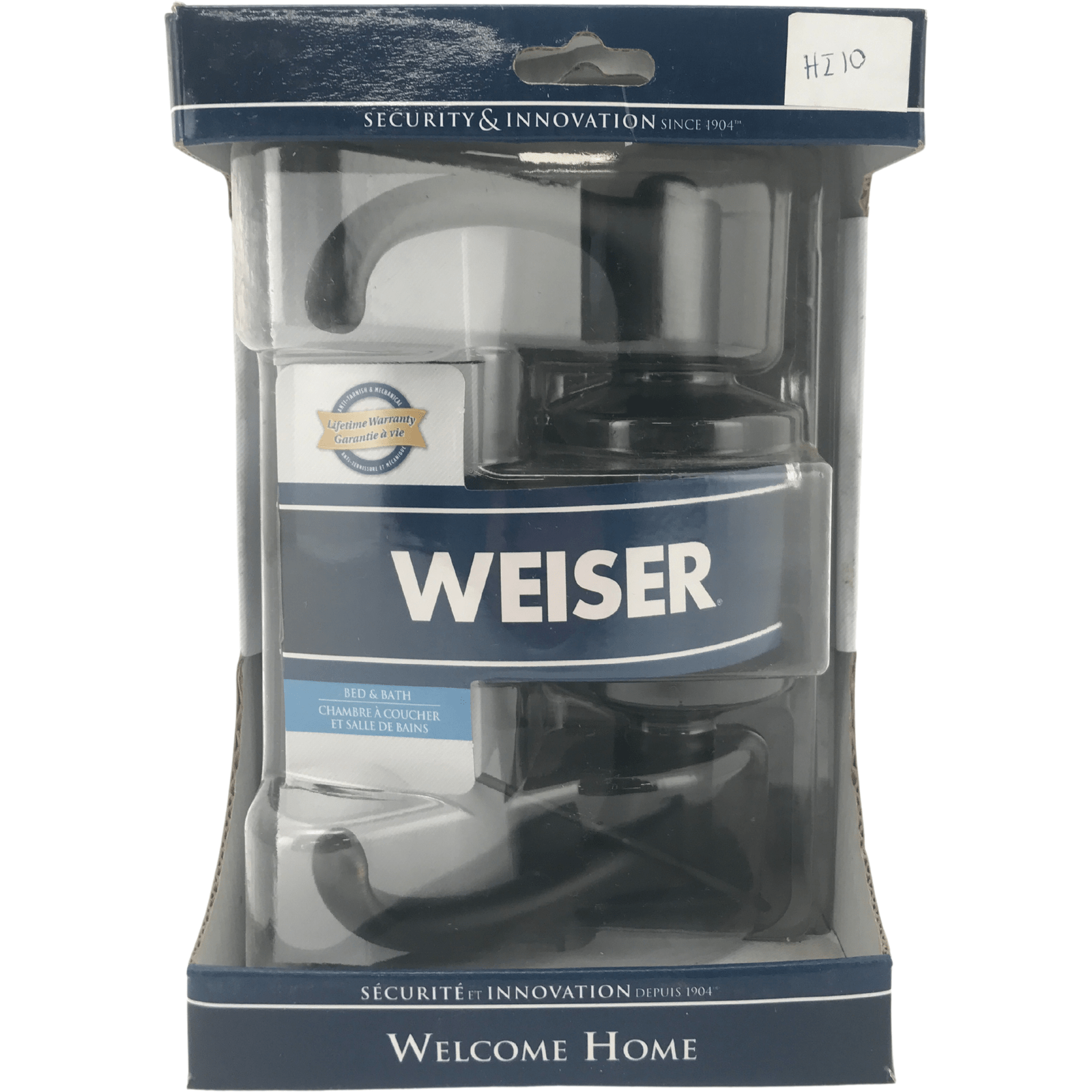 Weiser Bed & Bath Door Lever: Aspen Style in Venetian Bronze / Door Handle Weiser Bed & Bath Door Lever: Aspen Style in Venetian Bronze / Door Handle