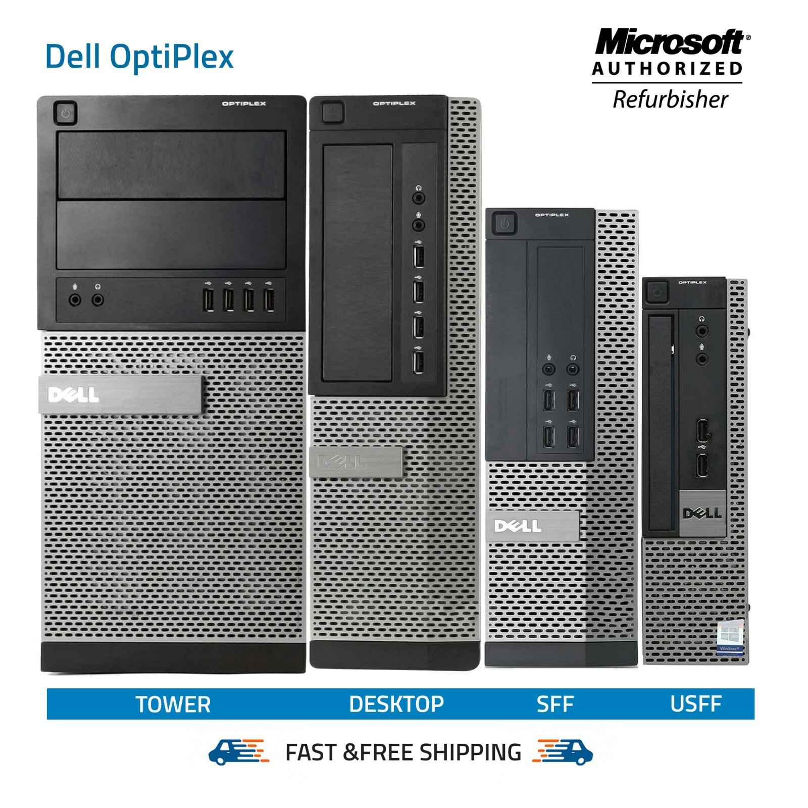 Dell Optiplex Desktop Computer PC Intel Core i5 3.2GHz 16GB SSD HDD Windows WiFi Dell Optiplex Desktop Computer PC Intel Core i5 3.2GHz 16GB SSD HDD Windows WiFi