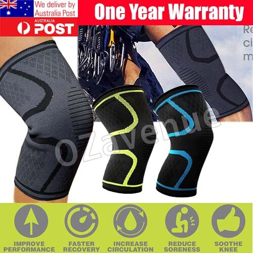 Knee Support Brace Compression Sleeve Arthritis Pain Relief Gym Sports Running Knee Support Brace Compression Sleeve Arthritis Pain Relief Gym Sports Running