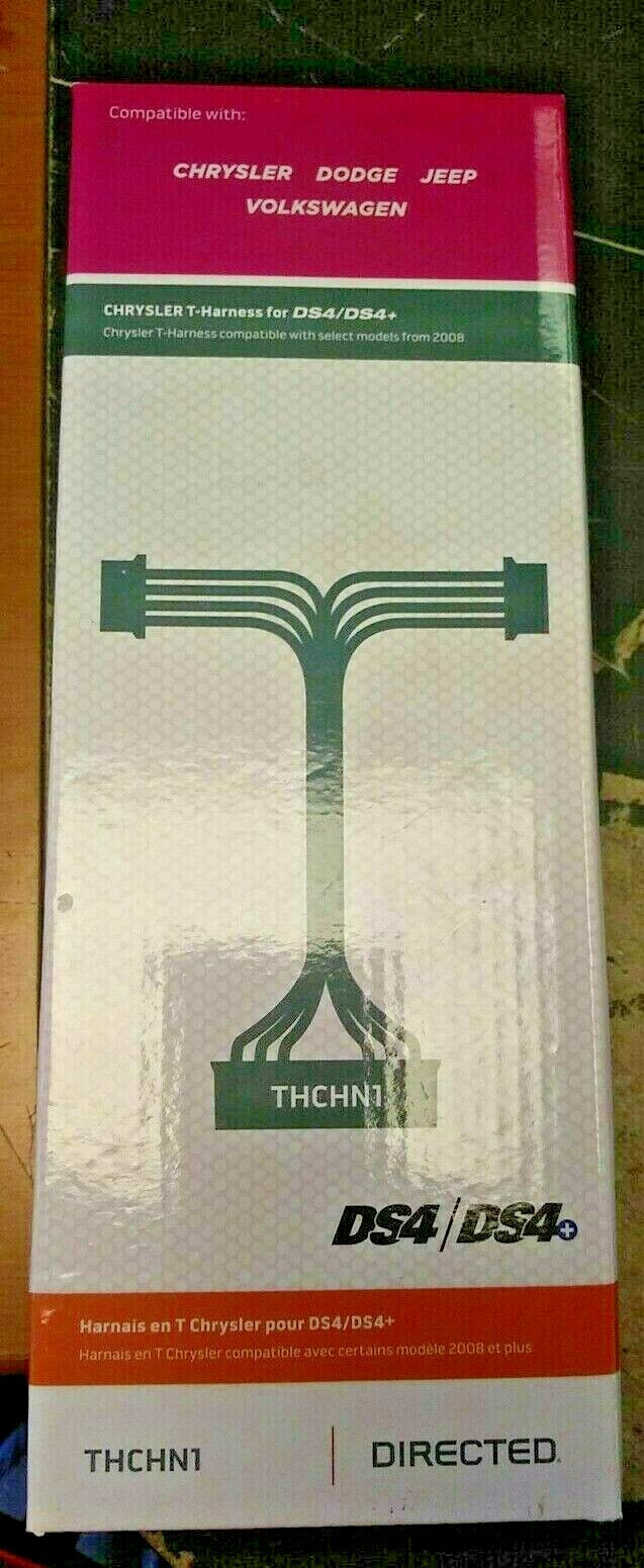 (1) NEW Directed Electronics DS4/DS4+ T-Harness THCHN1 (1) NEW Directed Electronics DS4/DS4+ T-Harness THCHN1