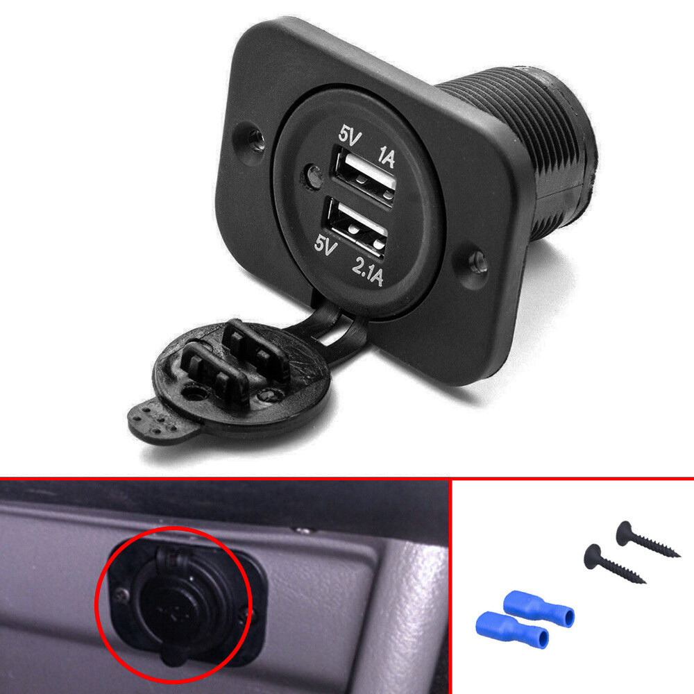 Car Auto Motorcycle 3.1A Dual USB Port Charger Socket Outlet 12V LED Accessories Car Auto Motorcycle 3.1A Dual USB Port Charger Socket Outlet 12V LED Accessories