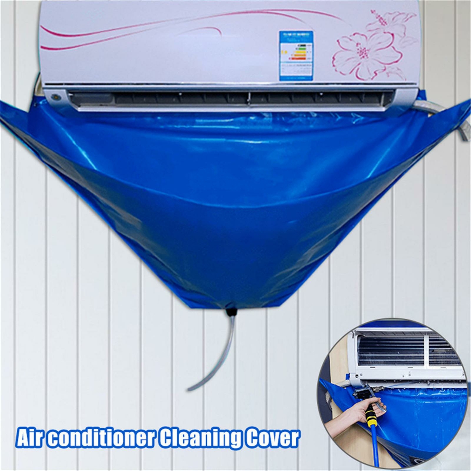 Air Conditioner Waterproof Cleaning Cover Dust Washing Clean Protector Bag Air Conditioner Waterproof Cleaning Cover Dust Washing Clean Protector Bag