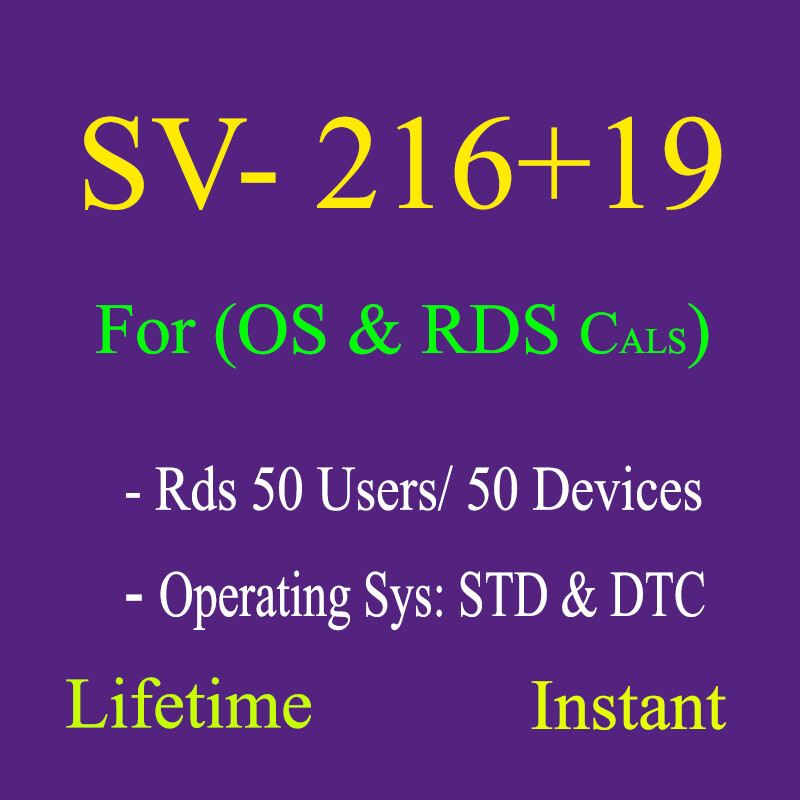 Rds 50 users or devices, 2016 Cals, remote, desktop, Services, 2019 Rds Cals Rds 50 users or devices, 2016 Cals, remote, desktop, Services, 2019 Rds Cals