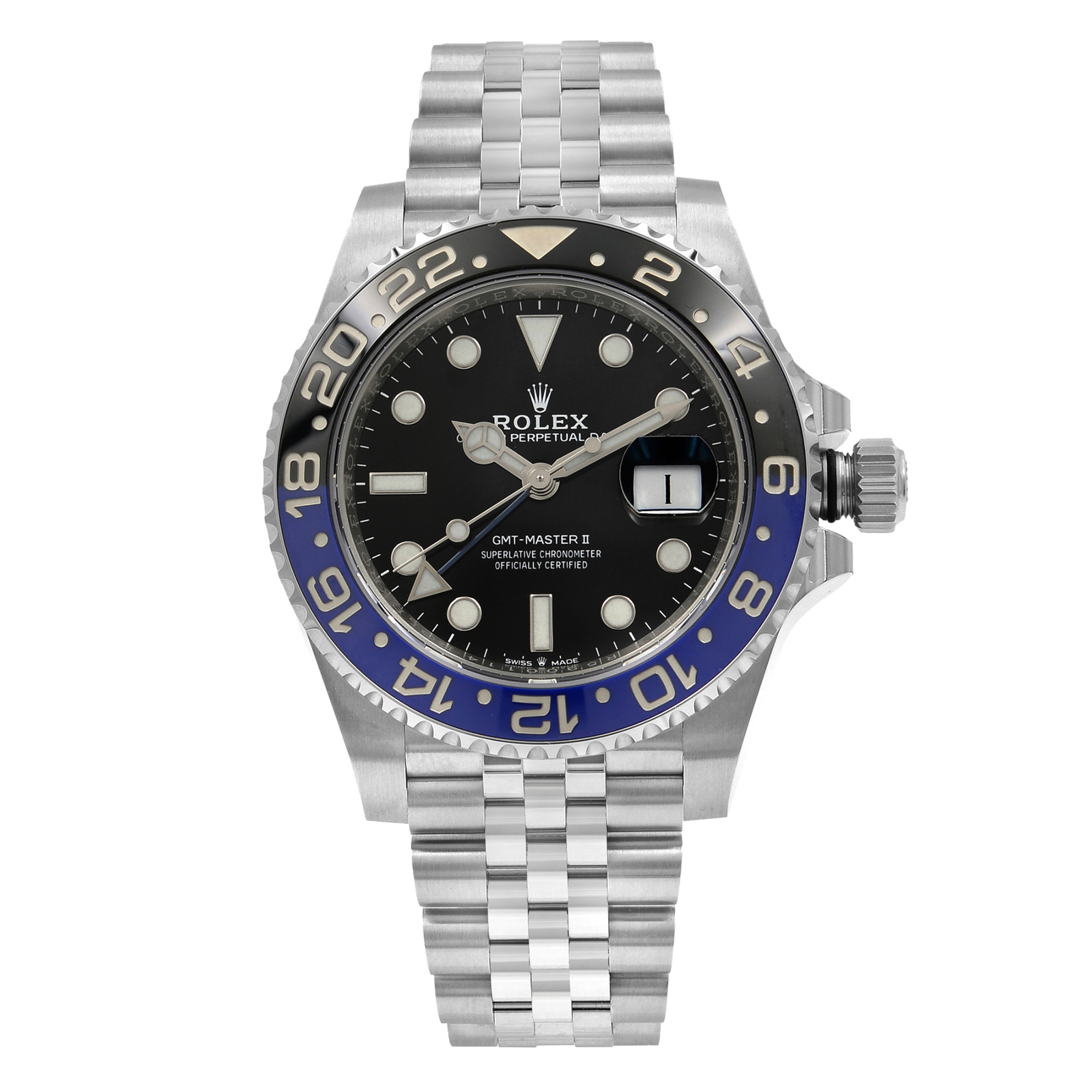 Rolex GMT-Master II Batgirl Ceramic Steel Jubilee Bracelet Watch 126710BLNR Rolex GMT-Master II Batgirl Ceramic Steel Jubilee Bracelet Watch 126710BLNR