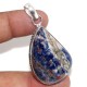 Sodalite 925 Silver Plated Gemstone Handmade Pendant 2″ Unique Gift GW Sodalite 925 Silver Plated Gemstone Handmade Pendant 2″ Unique Gift GW