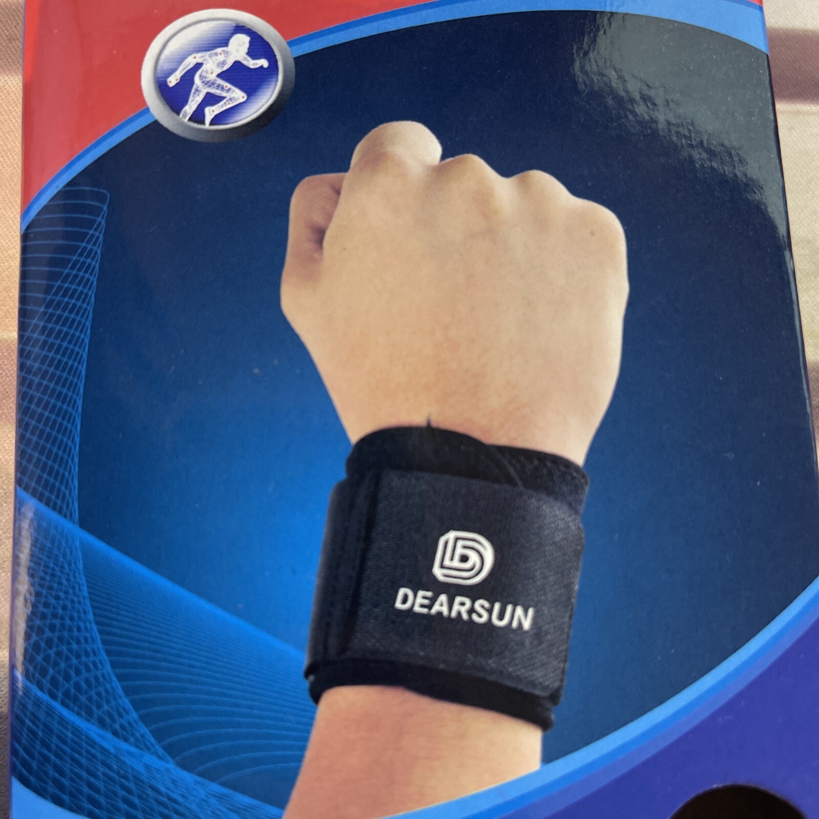 Adjustable Sports Wristband Protector Wrist Brace Wrap Support Gym Badminton Adjustable Sports Wristband Protector Wrist Brace Wrap Support Gym Badminton