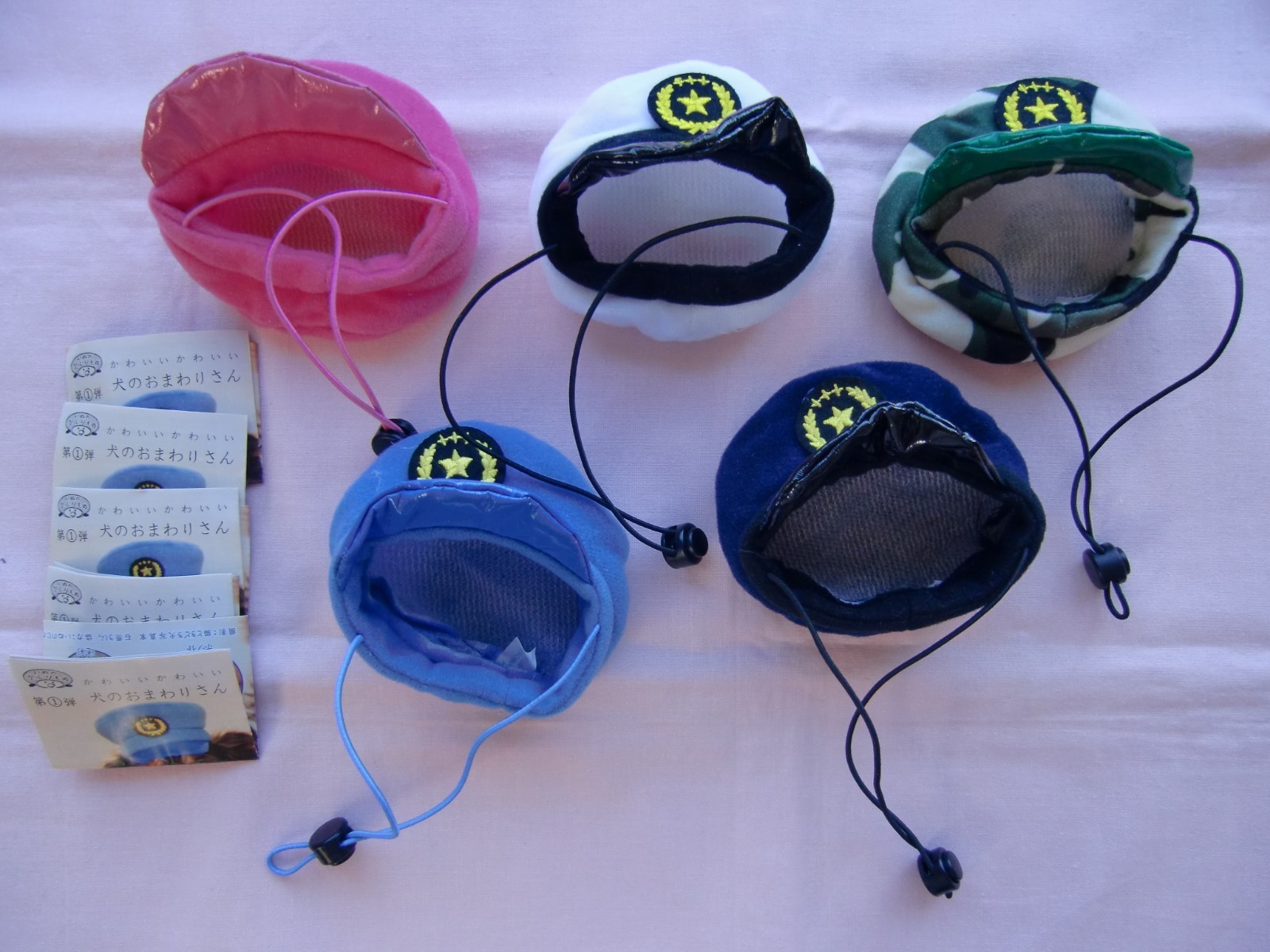 Fashion Pet Dog Policeman Hat Cap Small Dog 5set last one Fashion Pet Dog Policeman Hat Cap Small Dog 5set last one