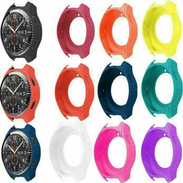 Hot Silicone Frame Case Cover Protector For Samsung Gear S3 Frontie Accessories