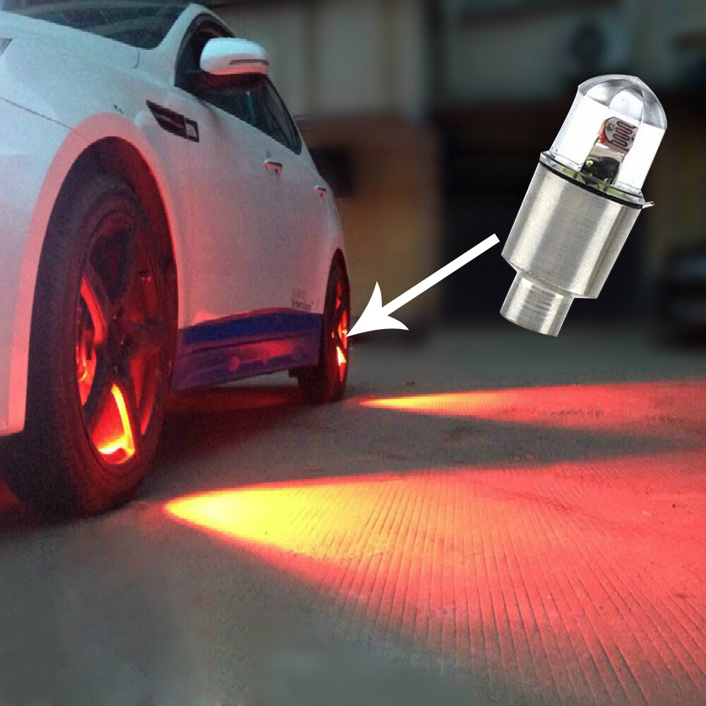4Pcs Car Auto Wheel Tyre Tire Air Valve Stem LED Light Caps Cover Accessories 4Pcs Car Auto Wheel Tyre Tire Air Valve Stem LED Light Caps Cover Accessories