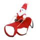 Santa Claus Costume Riding on Dog Christmas Pets Clothes Puppy Christmas B6M9 Santa Claus Costume Riding on Dog Christmas Pets Clothes Puppy Christmas B6M9