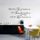 Bless This Food Before Us,The Family Beside Us, Wall Decal Kitchen Dining Room Bless This Food Before Us,The Family Beside Us, Wall Decal Kitchen Dining Room