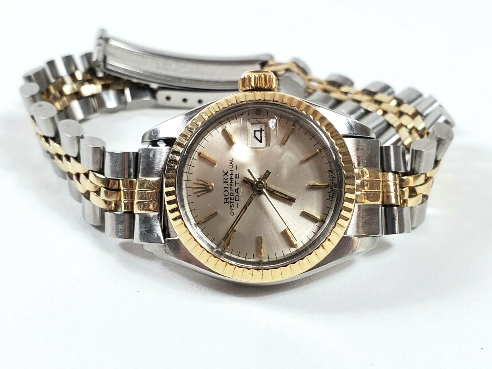 Estate 00 BLUE MOP Emerald Diamond ROLEX OYSTER Ladies Watch WARRANTY Estate 00 BLUE MOP Emerald Diamond ROLEX OYSTER Ladies Watch WARRANTY