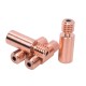 For E3D V6 3D HOTEND Heater Block Printer Accessories BI-metal Heatbreak Throat For E3D V6 3D HOTEND Heater Block Printer Accessories BI-metal Heatbreak Throat
