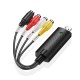 VHS to Digital Converter USB 2.0 Video Converter Audio Capture Card VHS Box F6Z9 VHS to Digital Converter USB 2.0 Video Converter Audio Capture Card VHS Box F6Z9