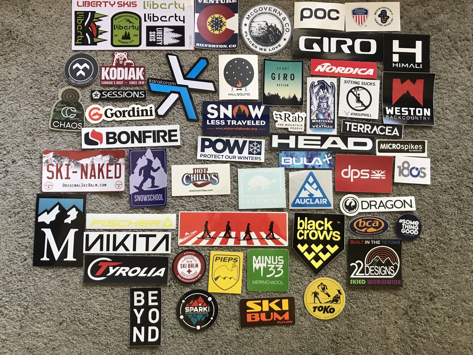 51 Ski Skiing Snowboard Stickers #51B BCA Dragon 22 Designs Fischer Head Giro 51 Ski Skiing Snowboard Stickers #51B BCA Dragon 22 Designs Fischer Head Giro