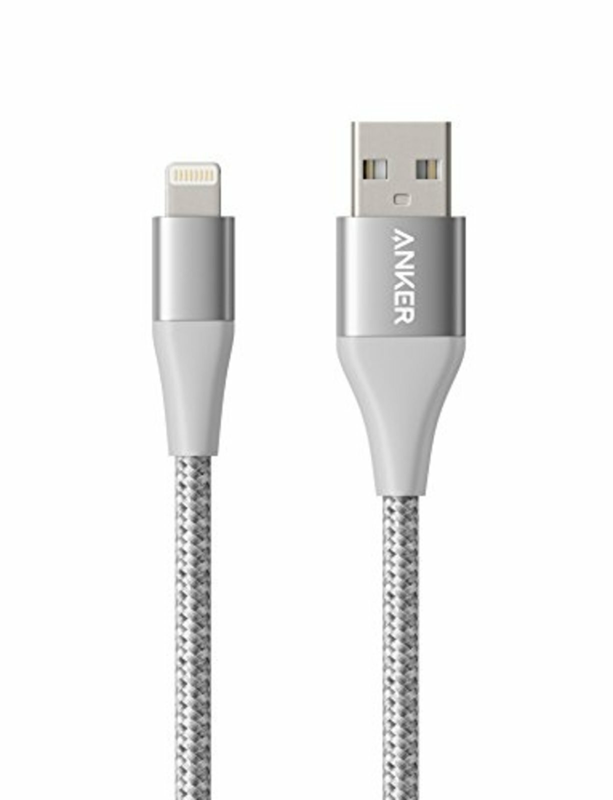 Anker USB cable 0.9m for Lightning Silver PowerLineII MFi-Certified high durable