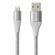 Anker USB cable 0.9m for Lightning Silver PowerLineII MFi-Certified high durable Anker USB cable 0.9m for Lightning Silver PowerLineII MFi-Certified high durable