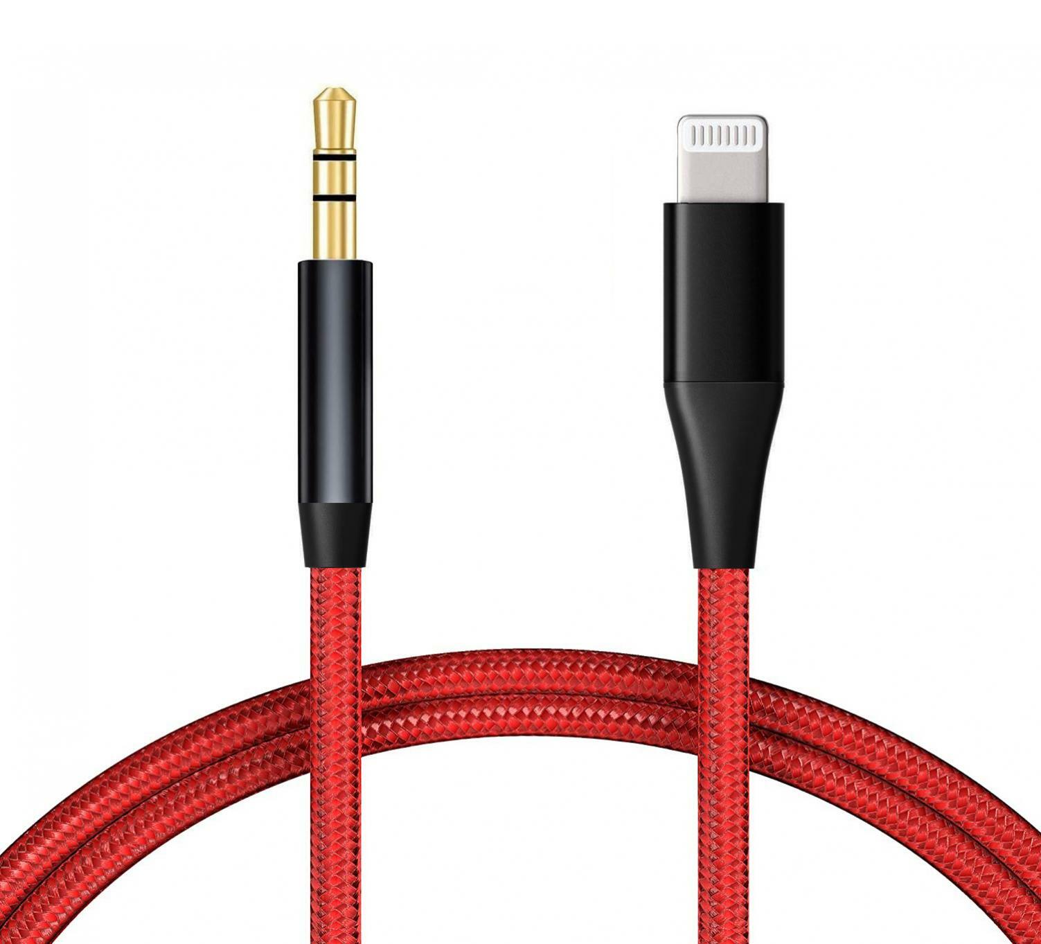 For iPHONE iPAD – AUX CABLE MFI LIGHTNING TO 3.5mm AUDIO CORD CAR STEREO WIRE For iPHONE iPAD – AUX CABLE MFI LIGHTNING TO 3.5mm AUDIO CORD CAR STEREO WIRE