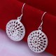 2PCS Hot Sterling solid silver fashion jewelry round drop Earrings SE112 2PCS Hot Sterling solid silver fashion jewelry round drop Earrings SE112