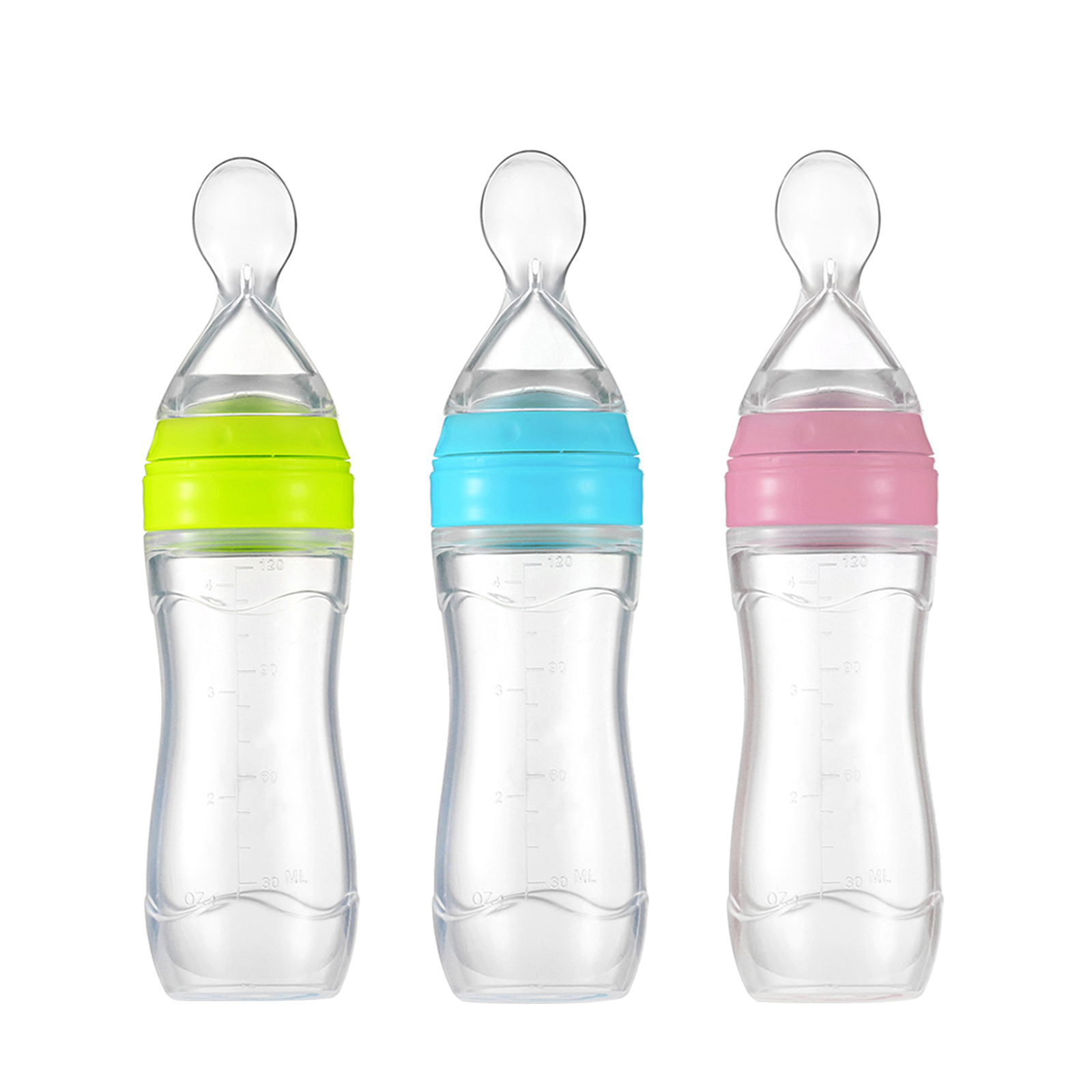 Kids Spoon Baby Rice Cereal Feeding Feeding Bottle Spoon Random Delivery C5Y4