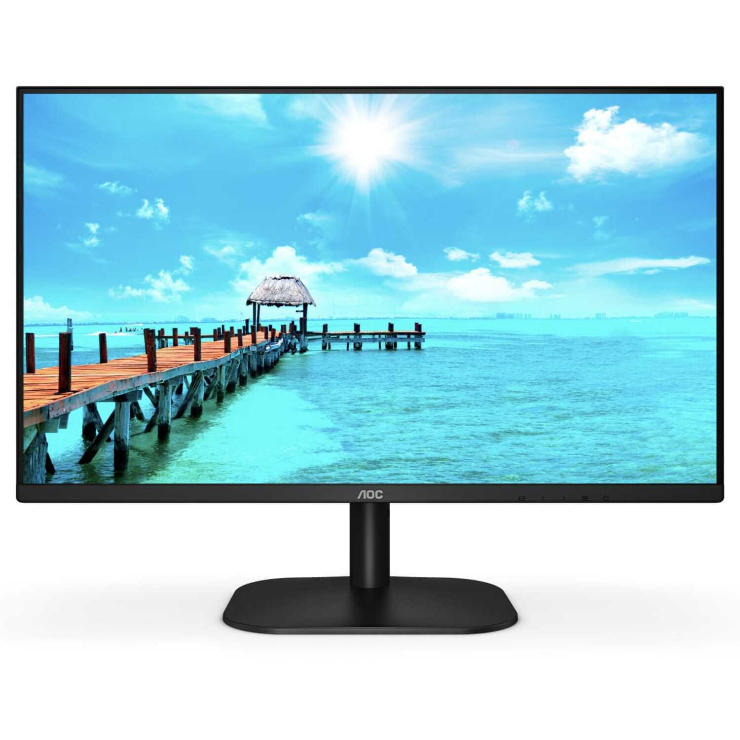 AOC 27B2H 27″ FHD 1920×1080 75Hz 16:9 IPS 8ms Gaming Desktop PC Monitor HDMI VGA AOC 27B2H 27″ FHD 1920×1080 75Hz 16:9 IPS 8ms Gaming Desktop PC Monitor HDMI VGA