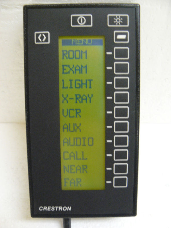 CRESTRON ELECTRONICS REMOTE CONTROL CRESTRON ELECTRONICS REMOTE CONTROL