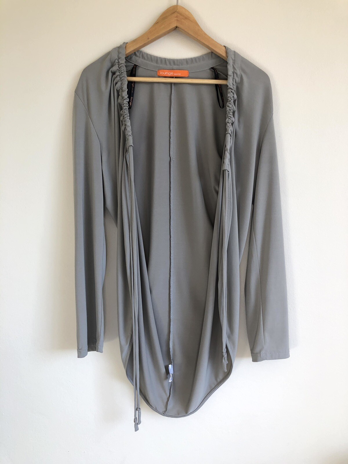 Lounge Apparel Grey Cardigan Size L Au 14 16 VGC Lounge Apparel Grey Cardigan Size L Au 14 16 VGC