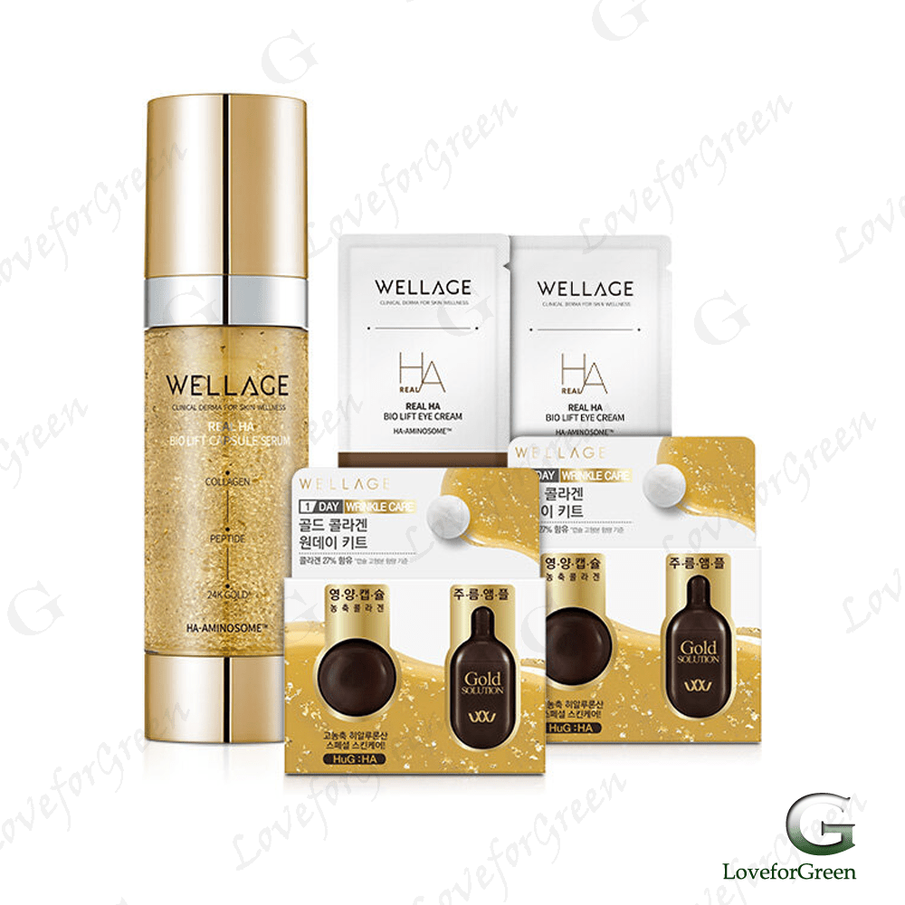 WELLAGE Real Ha Bio Lift Capsule Serum 30mL Special Set (K-Beauty) WELLAGE Real Ha Bio Lift Capsule Serum 30mL Special Set (K-Beauty)