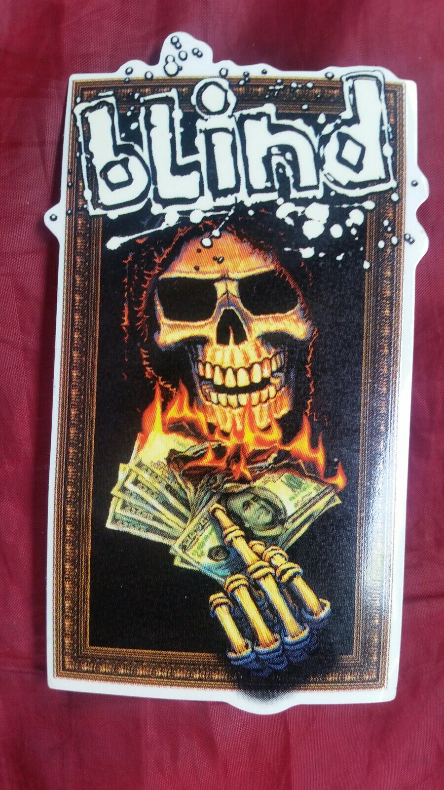 BLIND VINTAGE SKATEBOARD STICKER