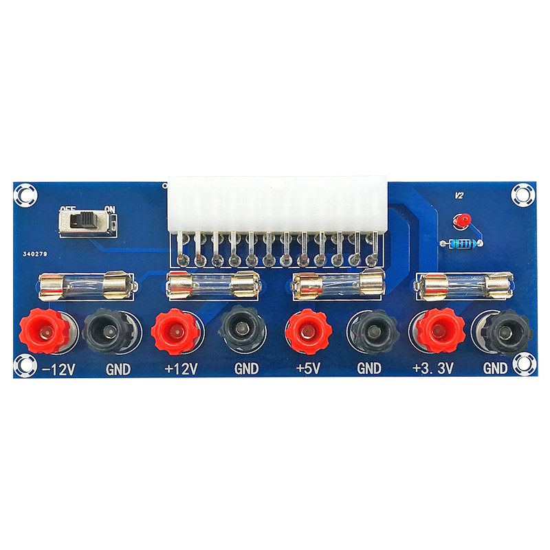 XH-M229 24Pin Desktop PC Power ATX Transfer Board Supply Power Module Precise XH-M229 24Pin Desktop PC Power ATX Transfer Board Supply Power Module Precise