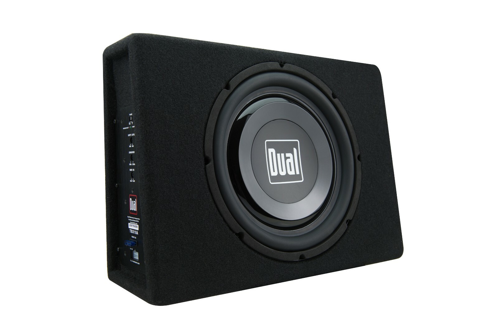 Dual Electronics TBX10A 10 inch High Performance Powered Subwoofer and Box Dual Electronics TBX10A 10 inch High Performance Powered Subwoofer and Box