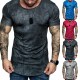 Fashion Mens 3D Print T-Shirt Casual Crew Neck Short Sleeve Tops Tee Fitness Fashion Mens 3D Print T-Shirt Casual Crew Neck Short Sleeve Tops Tee Fitness
